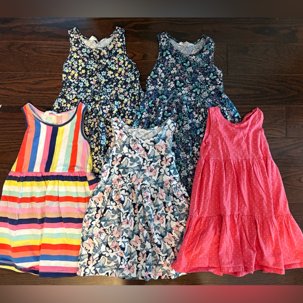 Set of 5 H&M Toddler Dresses - Size 2-4